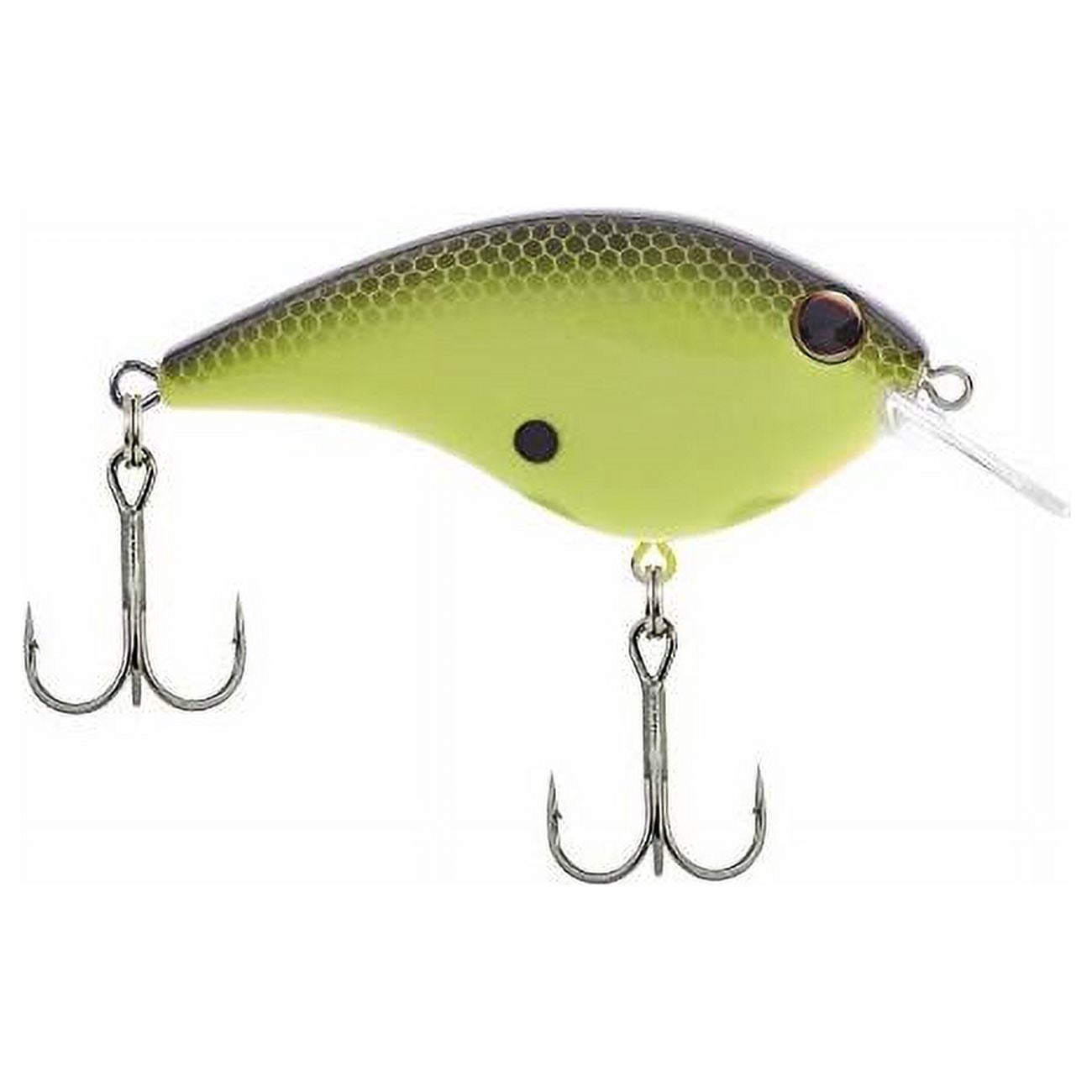 Berkley Frittside Fishing Lure, Black Chartreuse, 5 Junior (1/4 oz)