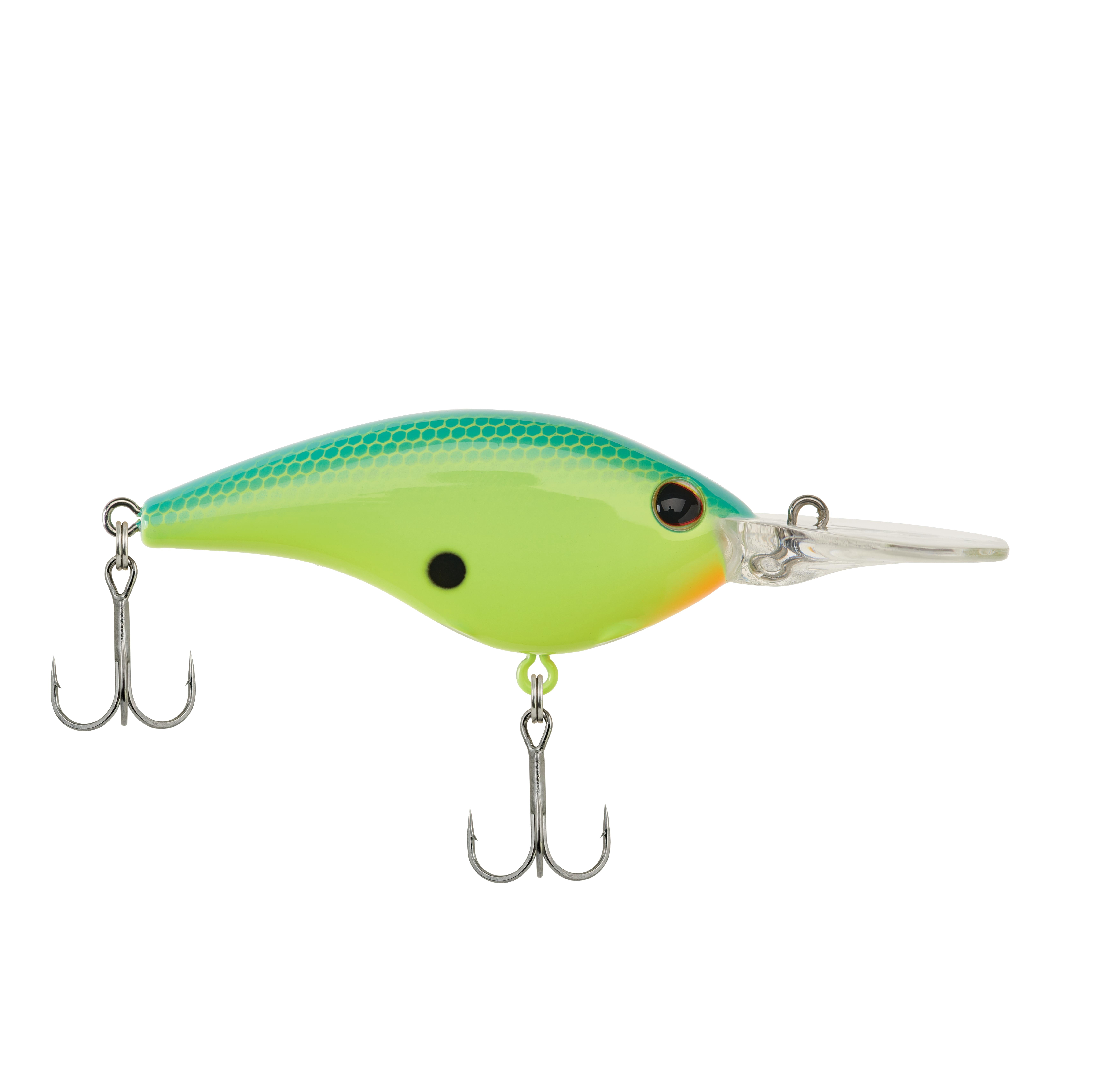 Berkley Frittside Fishing Lure, Blue Chartreuse, 3/7 oz