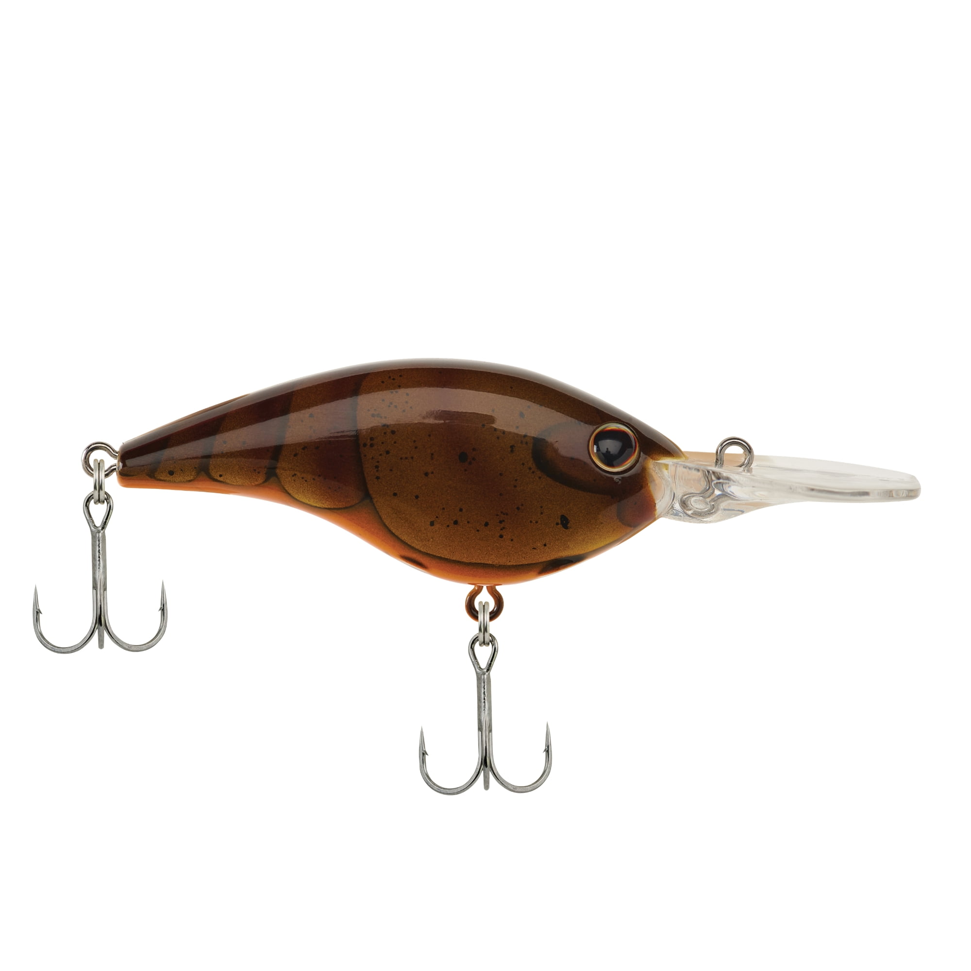 Berkley Frittside Fishing Lure, Brown Craw, 1/2 oz