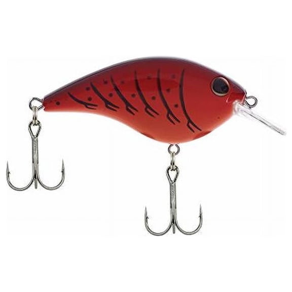 Berkley Frittside Fishing Lure, Candy Apple Red Craw, 5 Junior (1/4 oz)