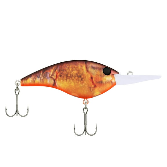 Berkley Frittside Fishing Lure, HD Brown Craw, 1/2 oz