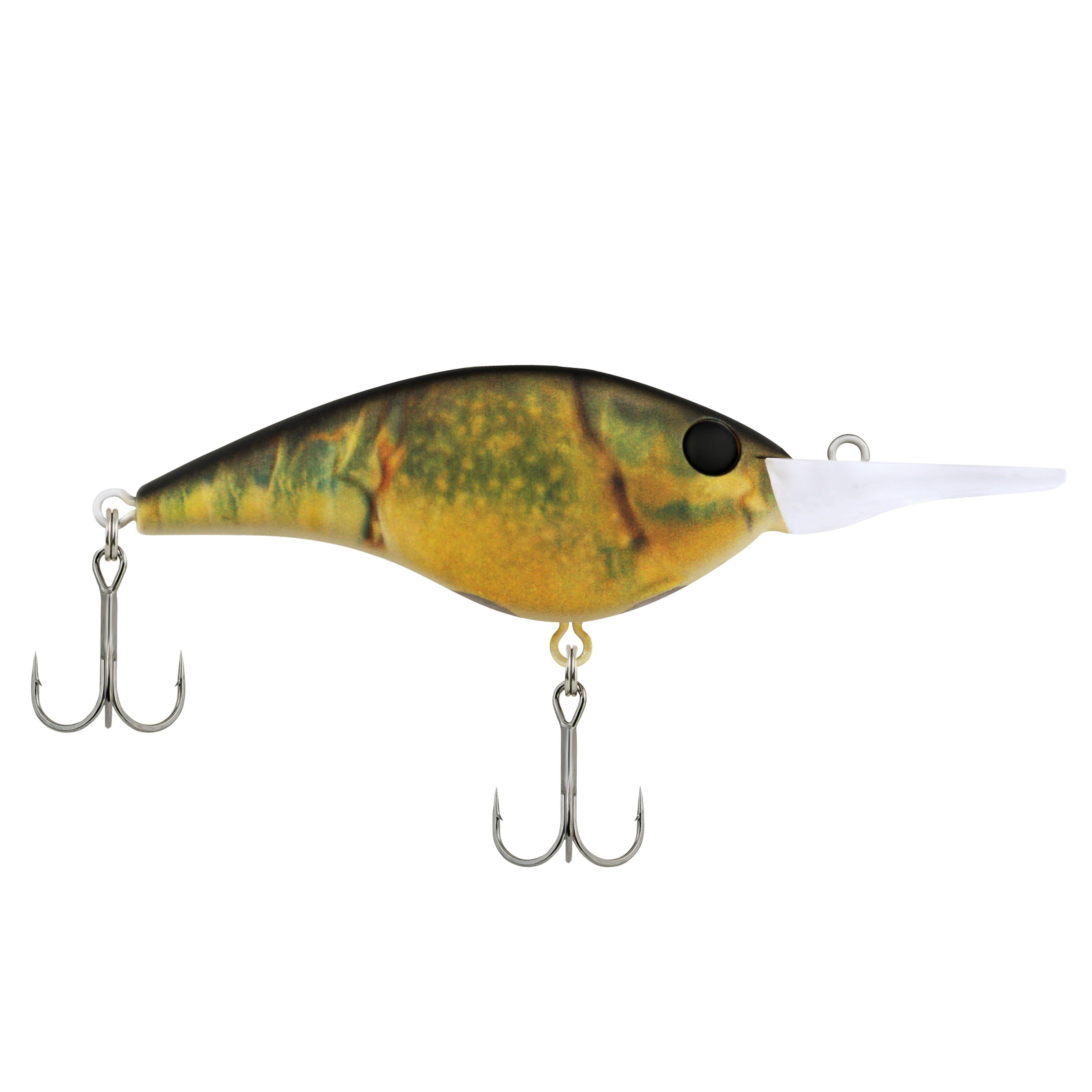 Berkley Frittside Fishing Lure, HD Green Craw, 3/7 oz