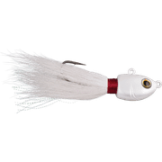 Berkley Fusion19 Bucktail Jigs, White, 3/8 oz