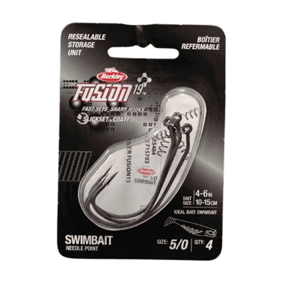 Berkley Fusion19 Swimbait Fishing Hooks