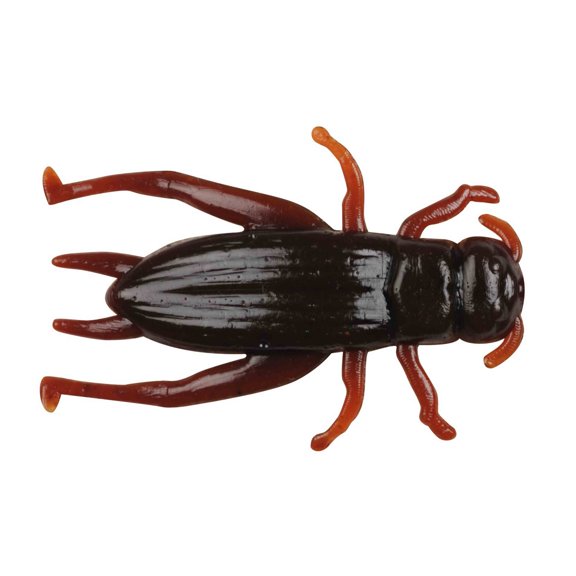 Gulp! Alive! Cricket Soft Bait 1" Length, Cricket Brown 1203212