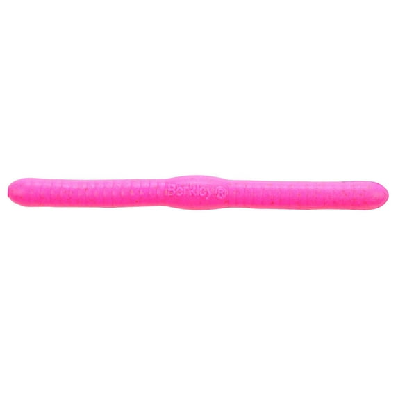 Berkley Gulp! Alive! Fat Floating Trout Worm, Bubblegum, 2in | 5cm