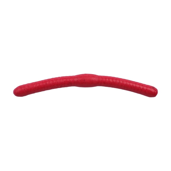 Berkley Gulp! Alive!® Fat Floating Trout Worm, 2 in, Worms, Fluorescent Red (1 Count)