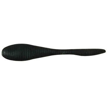 Berkley Gulp! Alive! Leech Fishing Bait, Black, 1in | 3cm