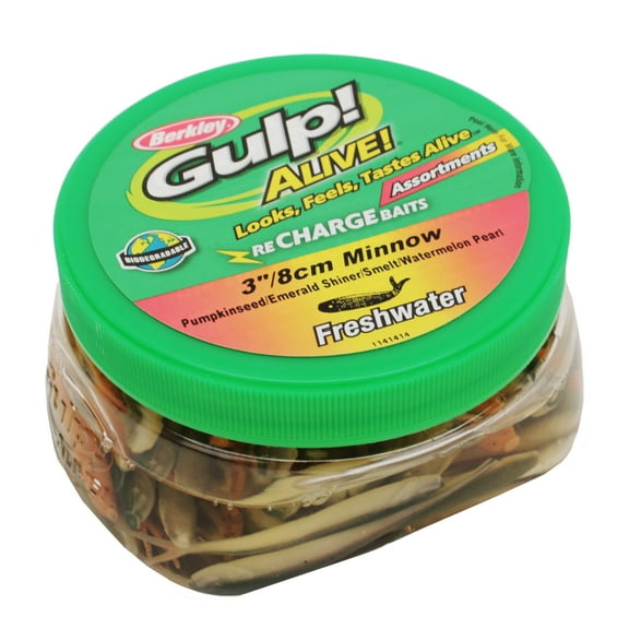 Berkley Gulp! Alive Minnow Assortment Soft Bait