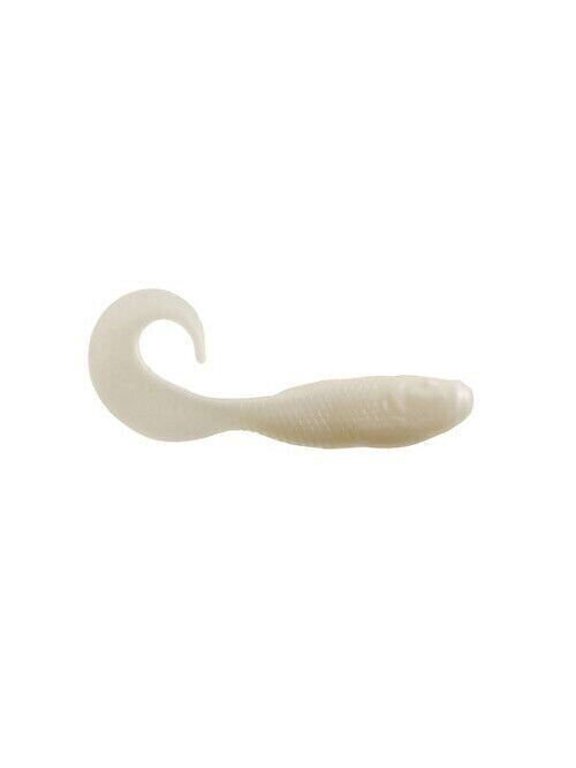 Berkley Gulp! Alive! Saltwater Swimming Mullet Fishing Soft Bait, 4 in, Pearl White, 1 Ct, Pint 4x7