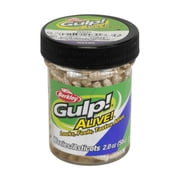 Berkley Gulp! Alive! White Color Waxies Soft Bait