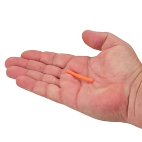 Berkley Gulp!® Fat Floating Trout Worm, 2 in, Worms, Fluorescent Orange (10 Count)