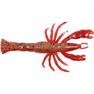 Marker 54 Shrimplets - Soft Plastic Shrimp Lure - 2.5 4pk, Pink
