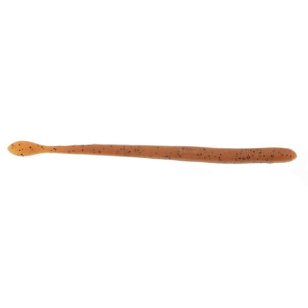 Gulp! Nightcrawler Soft Bait 6" Length, Pumpkin Seed, Per 10 1092968