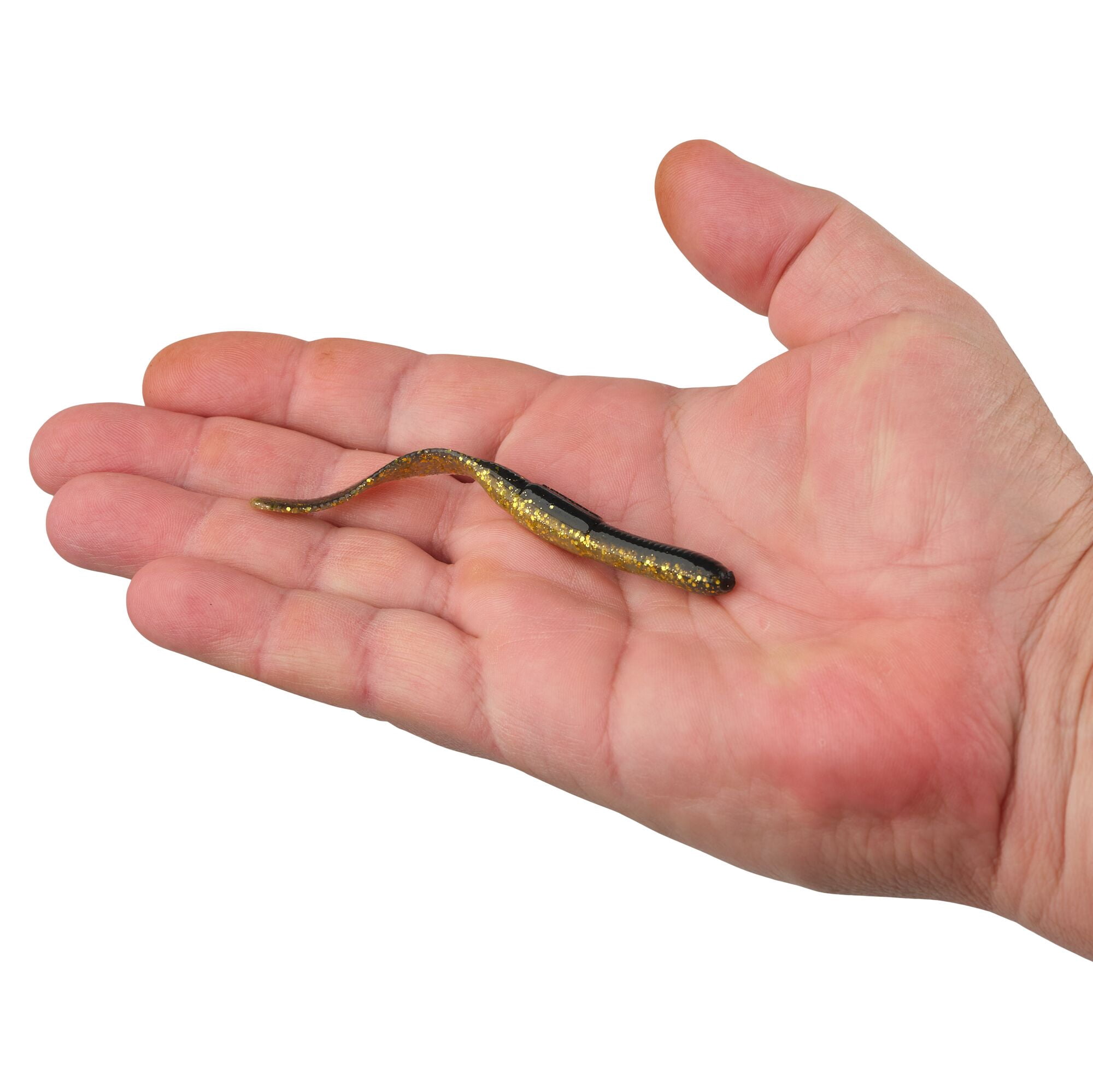Berkley Gulp!® SR Crawler, 4 in, Worms, Black Gold (12 Count)