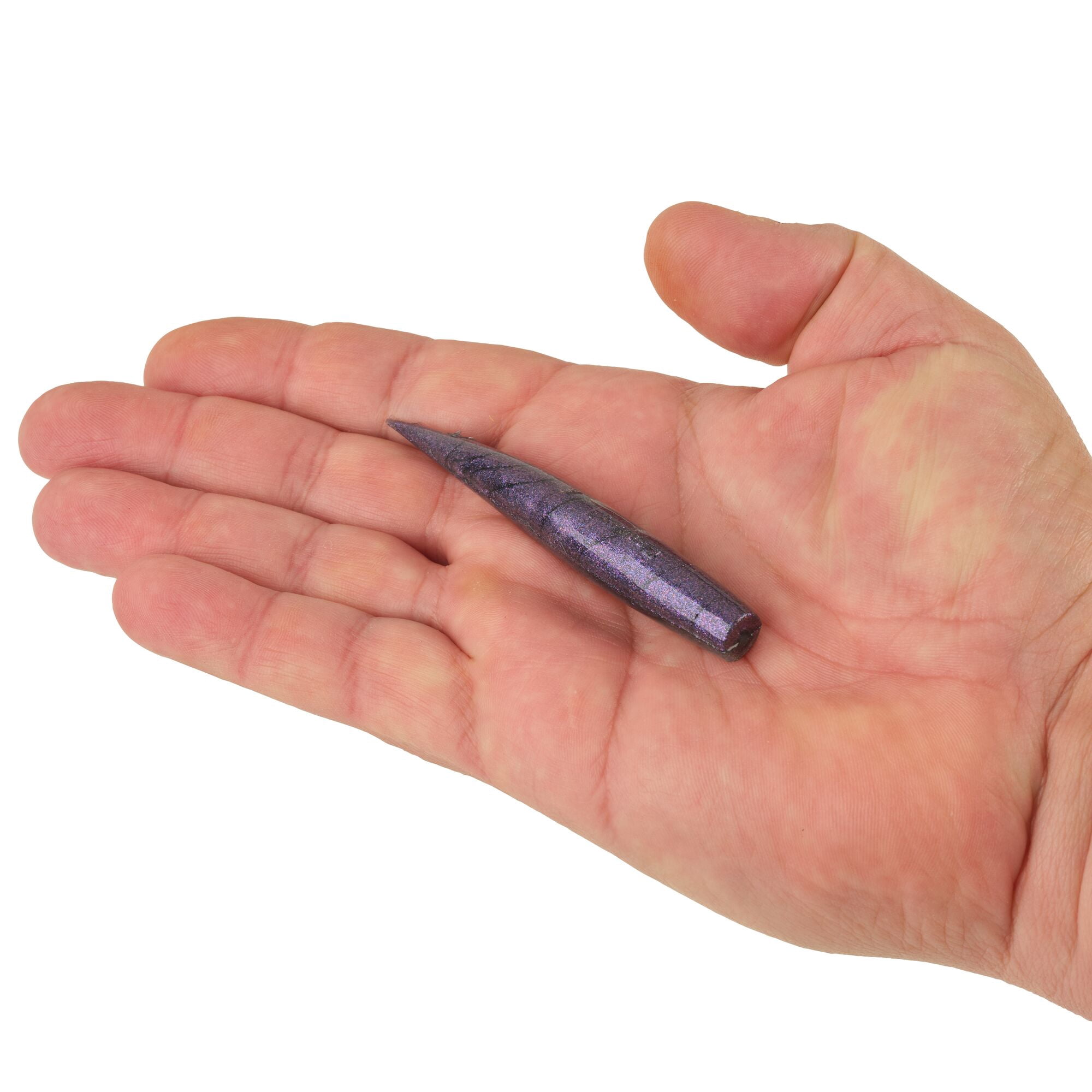 Berkley Gulp!® Saltwater Dragon Tail, 3.7 in, Twitch Baits, Purple Chrome (8-count)