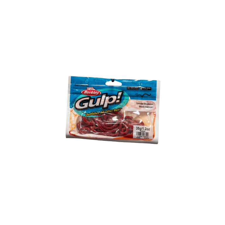 Berkley Gulp! Saltwater Extruded Bloodworm Soft Bait - Walmart.com