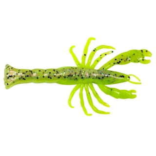 BaitFuel Saltwater 3.5in Shrimp, Electric Chicken, 6pc Fishing Lures 