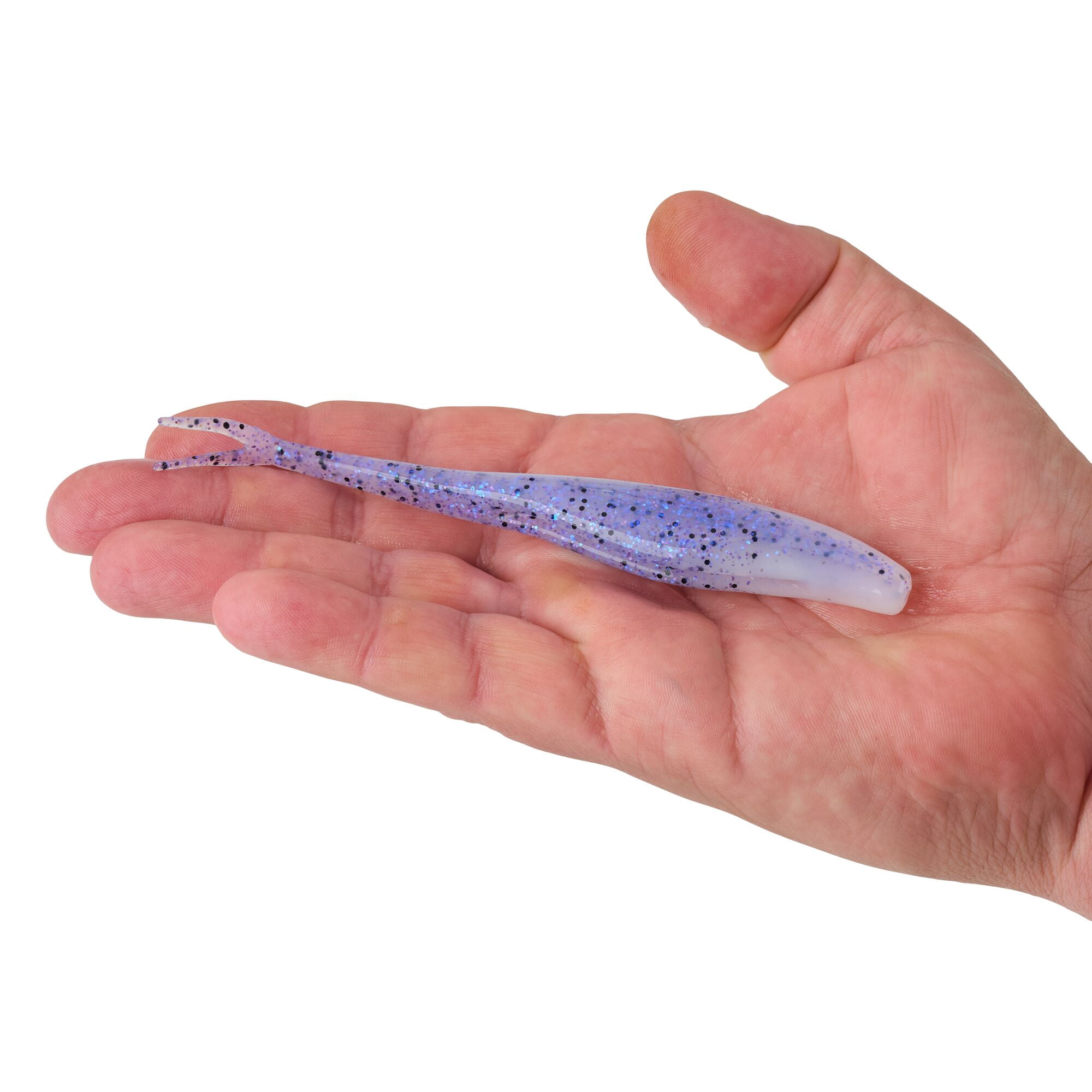 Berkley Gulp!® Saltwater Jerk Shad, 6 in, Jerkbaits, Violet Haze Fleck (5-count)