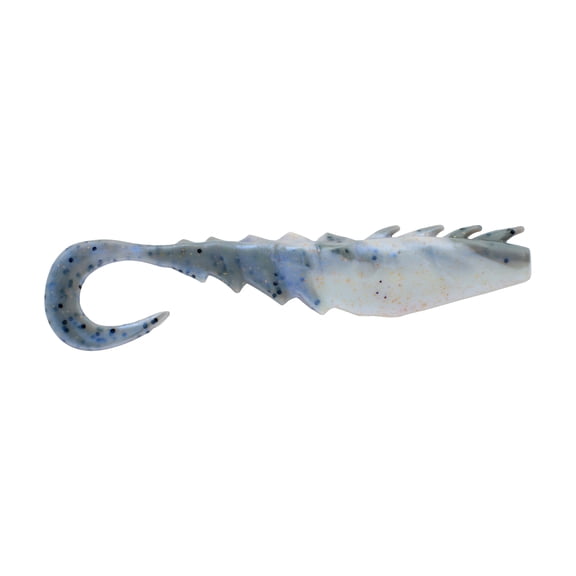 Berkley Gulp! Saltwater Nemesis Prawn Curl Tail, 5 in, Molting Shrimp