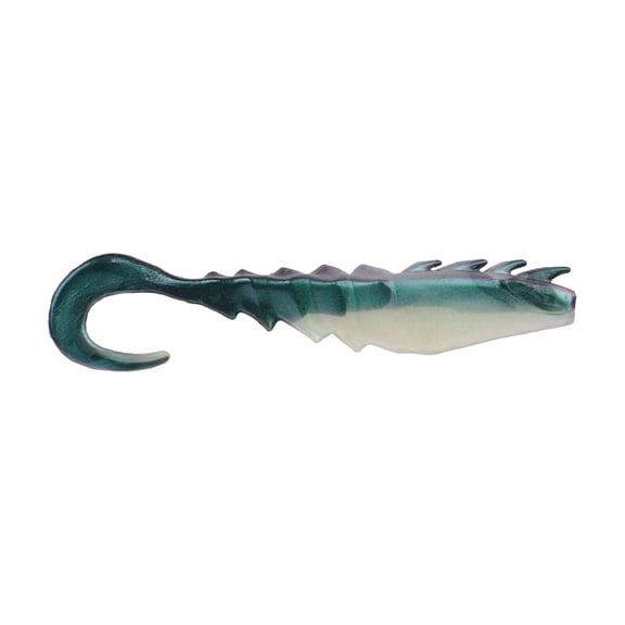 Berkley Gulp! Saltwater Nemesis Prawn Curl Tail, 5 in, Ocean Shift