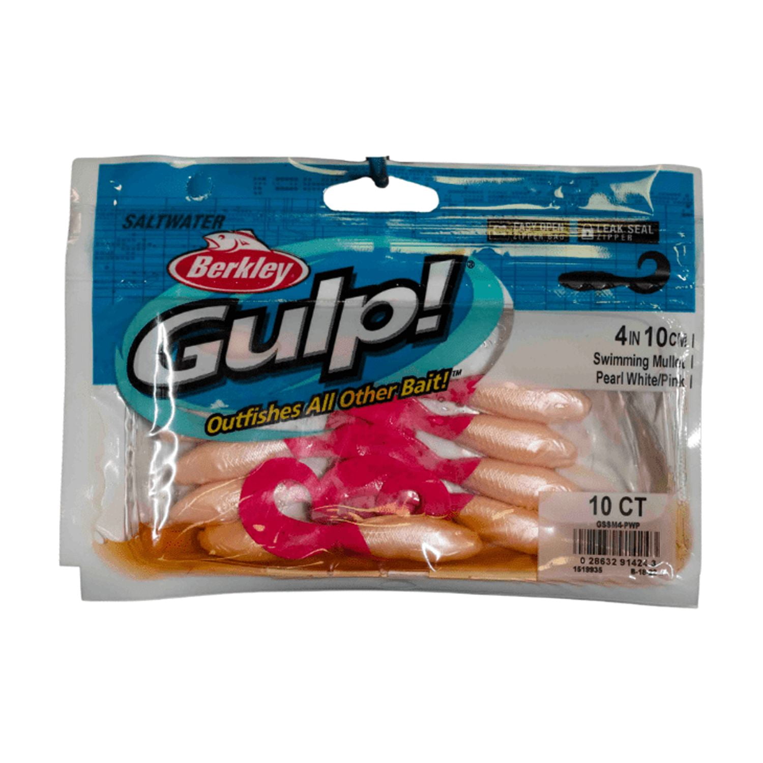 Berkley Gulp! Saltwater Swimming Mullet Soft Bait