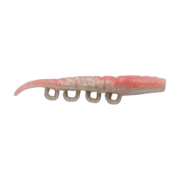 Berkley Gulp! Saltwater Turbo Shrimp, 3 in, Flamingo Chrome