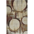 thumbnail image 1 of Berkley Gust Area Rug AE12 Ae12 Earth Earth Circles Rings 5' 3" x 7' 7" Rectangle, 1 of 1
