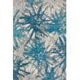 thumbnail image 1 of Berkley Hempstead Area Rug BR6 Cobalt Leaves Petals 5' x 7' Rectangle, 1 of 5