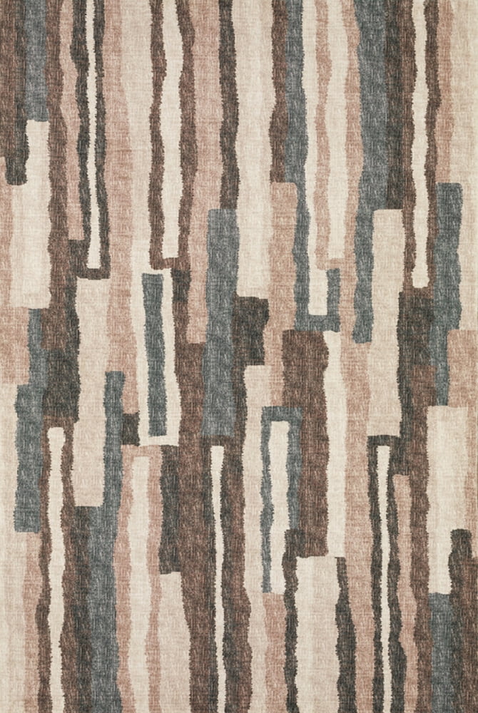 Berkley Hempstead Area Rug BR7 Sable Lines Rows 8' x 10' Rectangle ...
