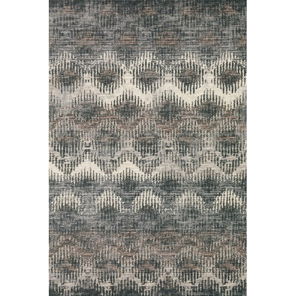 Berkley Hempstead Area Rug BR9 Midnight Angled Diagonal 3' x 5' Rectangle