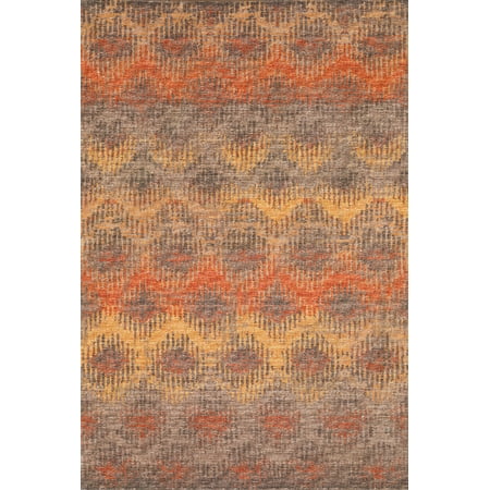 Berkley Hempstead Area Rug BR9 Br9 Sunset Sunset Diagonal Blocks 1' 8" x 2' 6" Rectangle