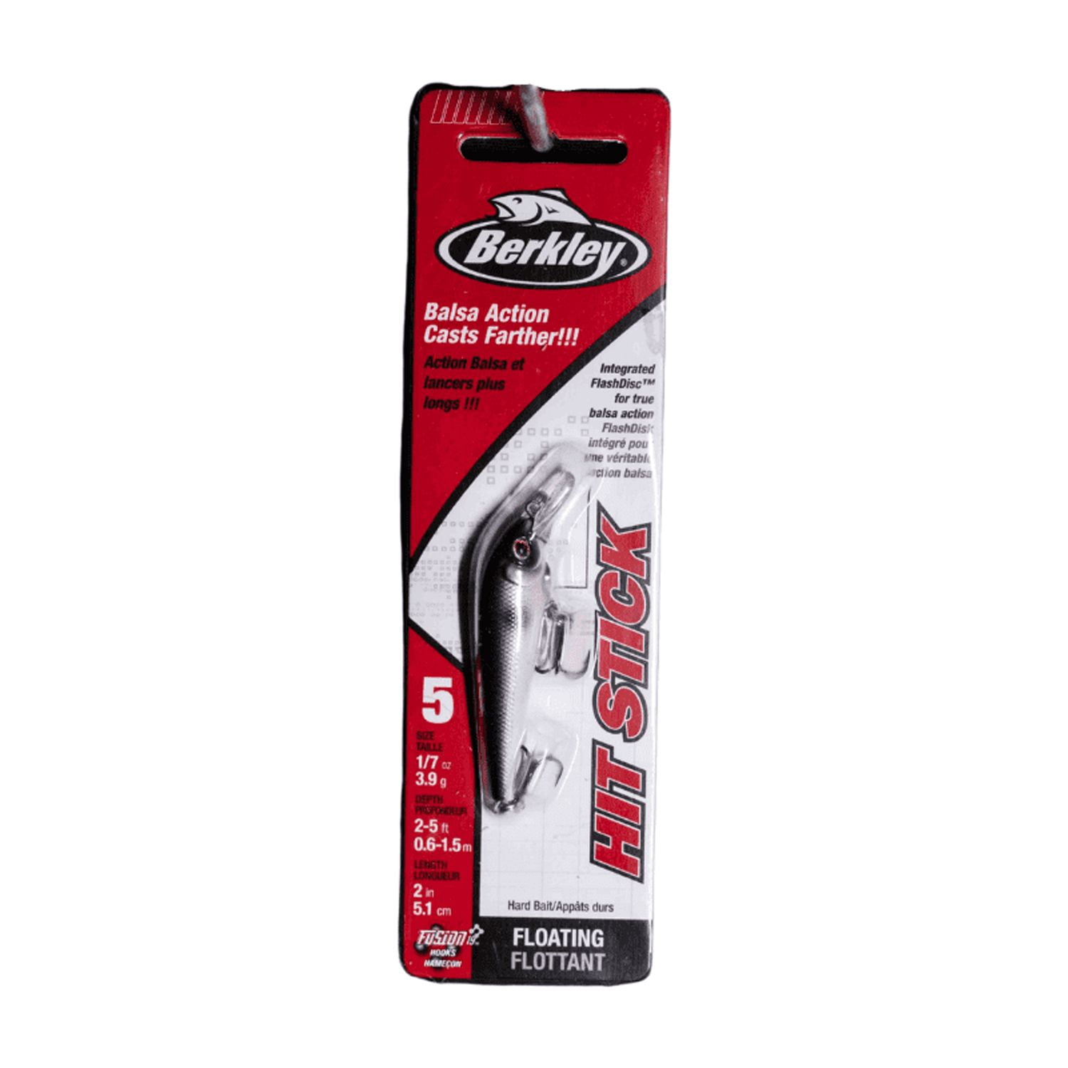 Berkley Hit Stick Fishing Lure, FX Shad, 1/7 oz