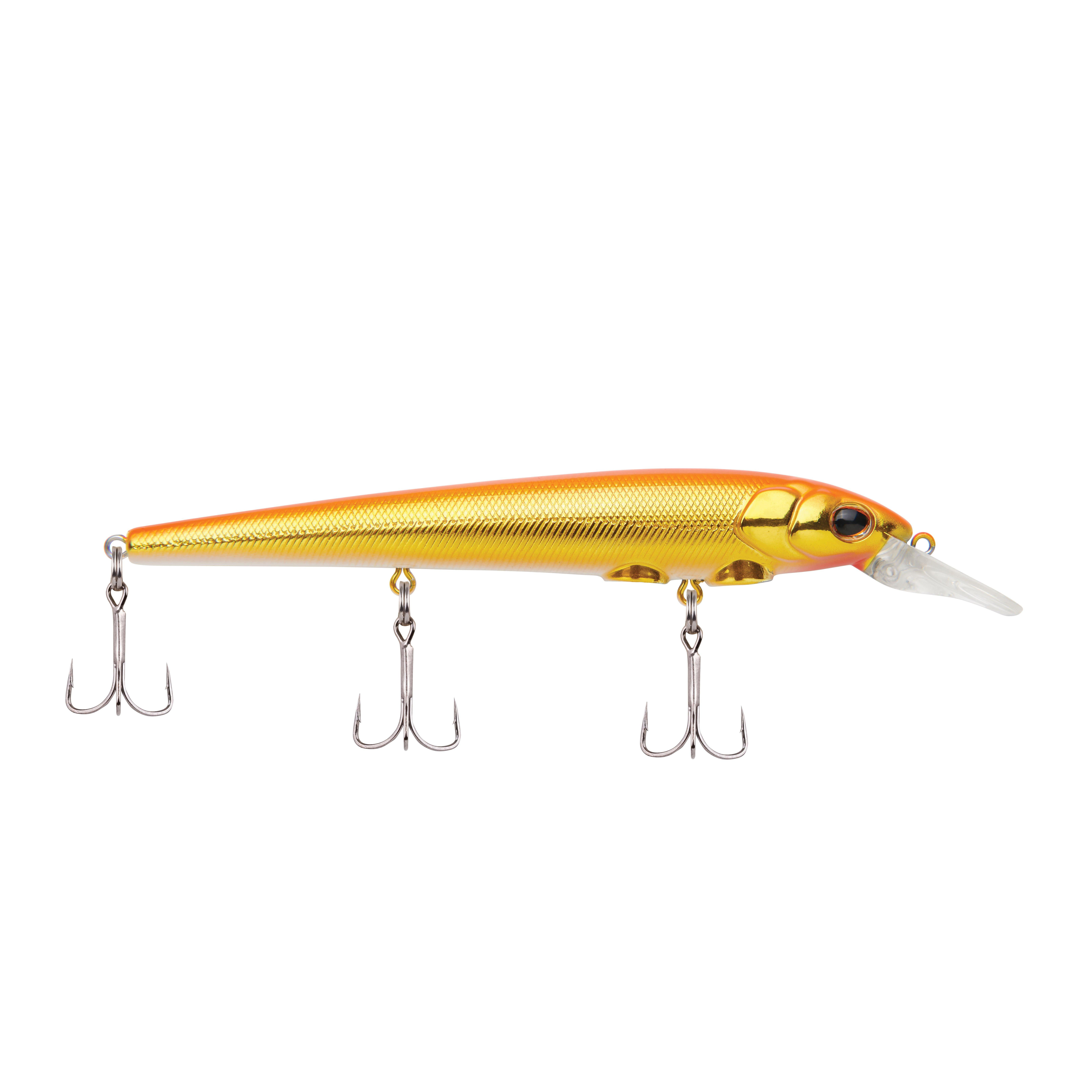 Berkley Hit Stick Fishing Lure, Fluorescent Orange Gold, 1/3 oz