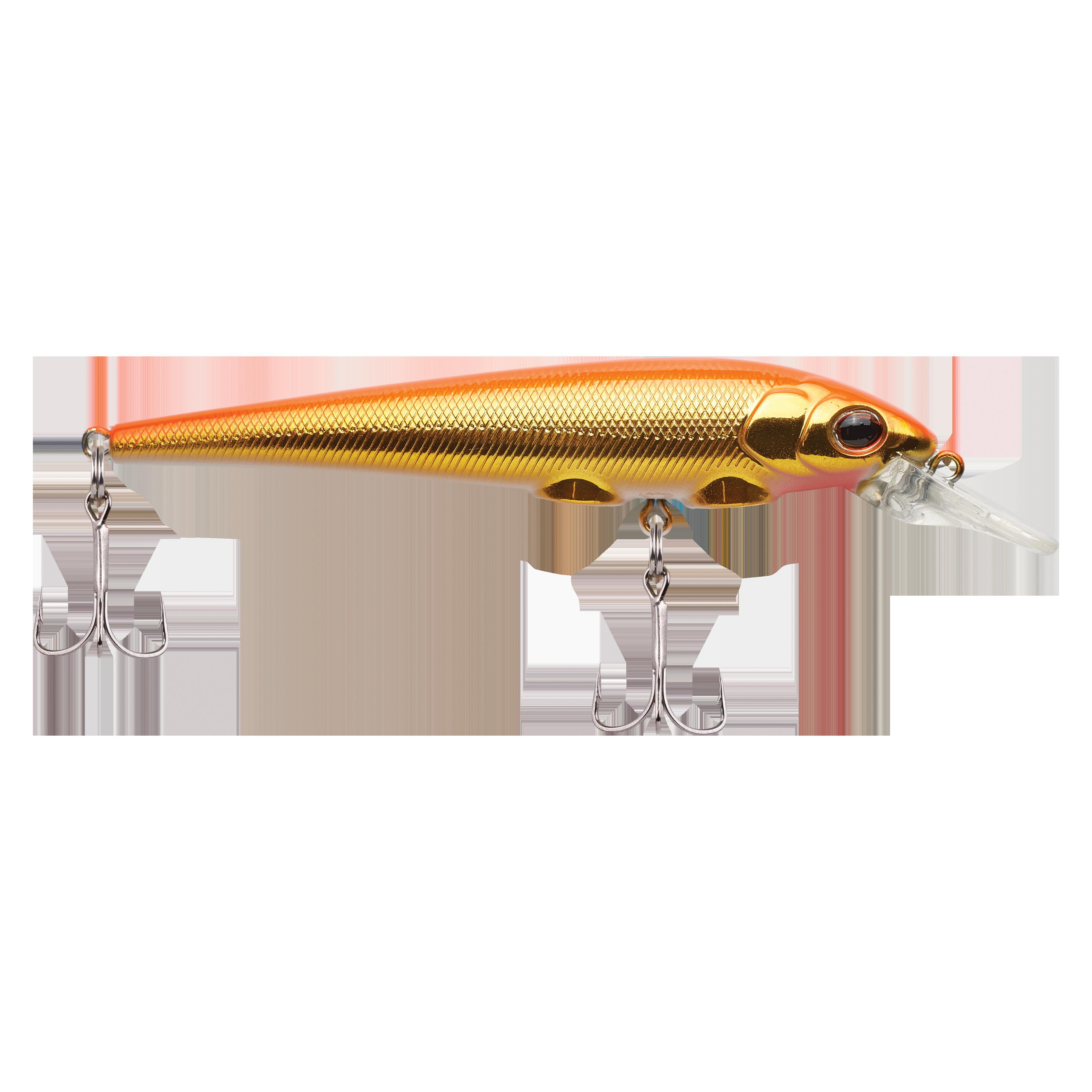 Berkley Hit Stick Fishing Lure, Fluorescent Orange Gold, 1/4 oz