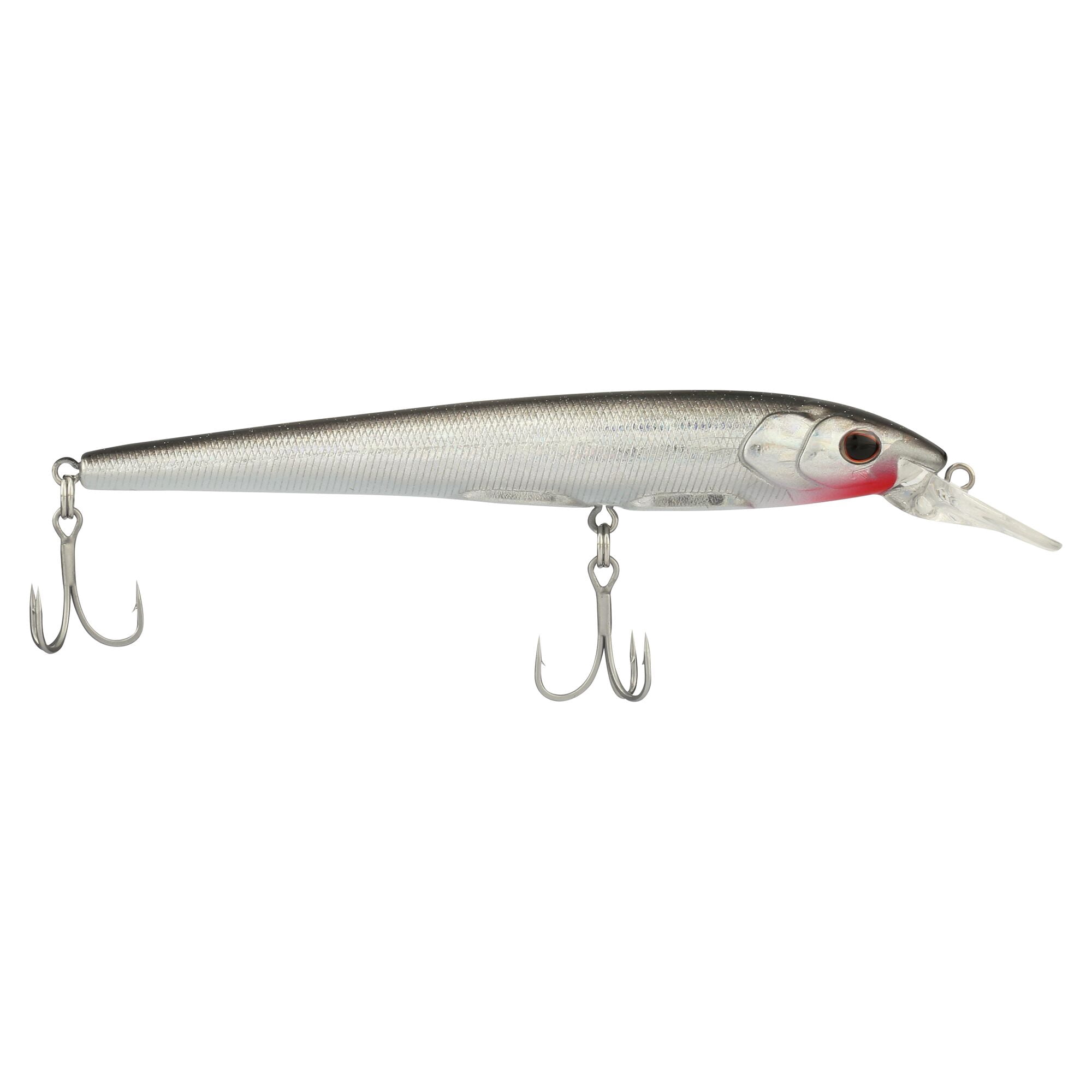 Berkley Hit Stick Saltwater, 4.7 in, Crankbaits, Black Silver (1 Count)