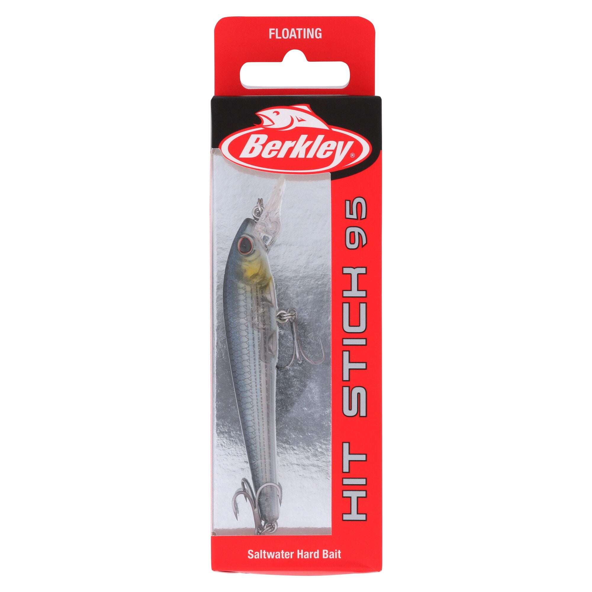 Berkley Hit Stick Saltwater, 3.75 in, Crankbaits, Mullet (1 Count)