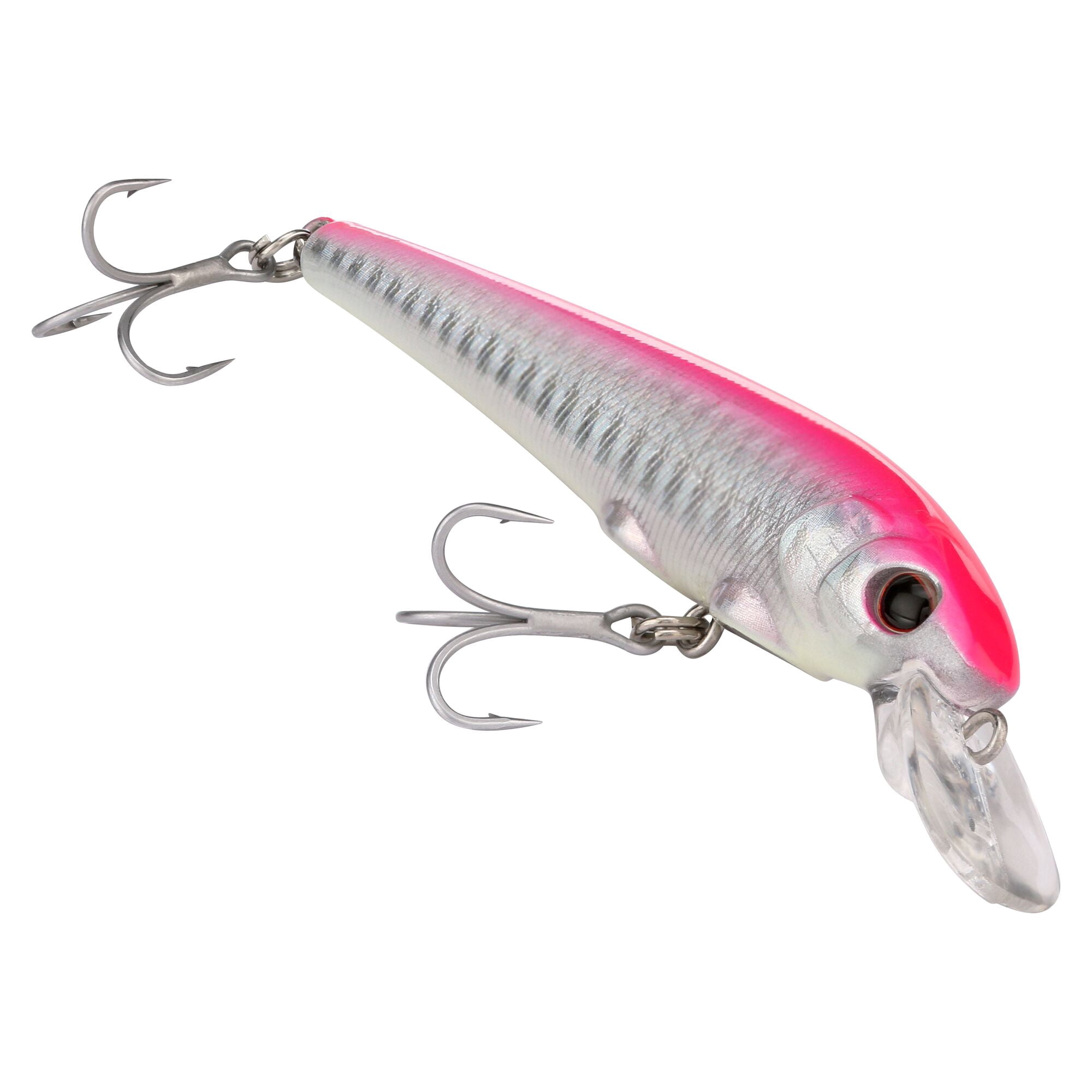 Berkley Hit Stick Saltwater, 3.75 in, Crankbaits, Pink Silver (1 Count)