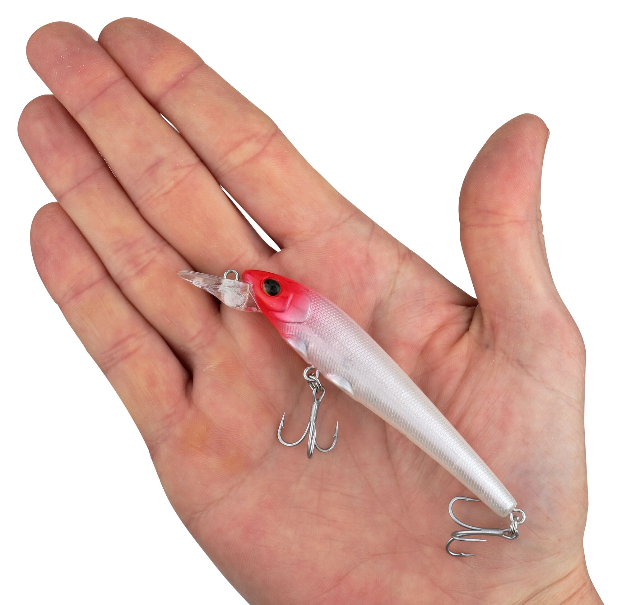 Berkley Hit Stick Saltwater, 3.75 in, Crankbaits, Red Head (1 Count)