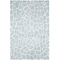 thumbnail image 1 of Berkley Homestead Area Rug AK4 Flannel Lines Giraffe 8' x 8' Round, 1 of 2