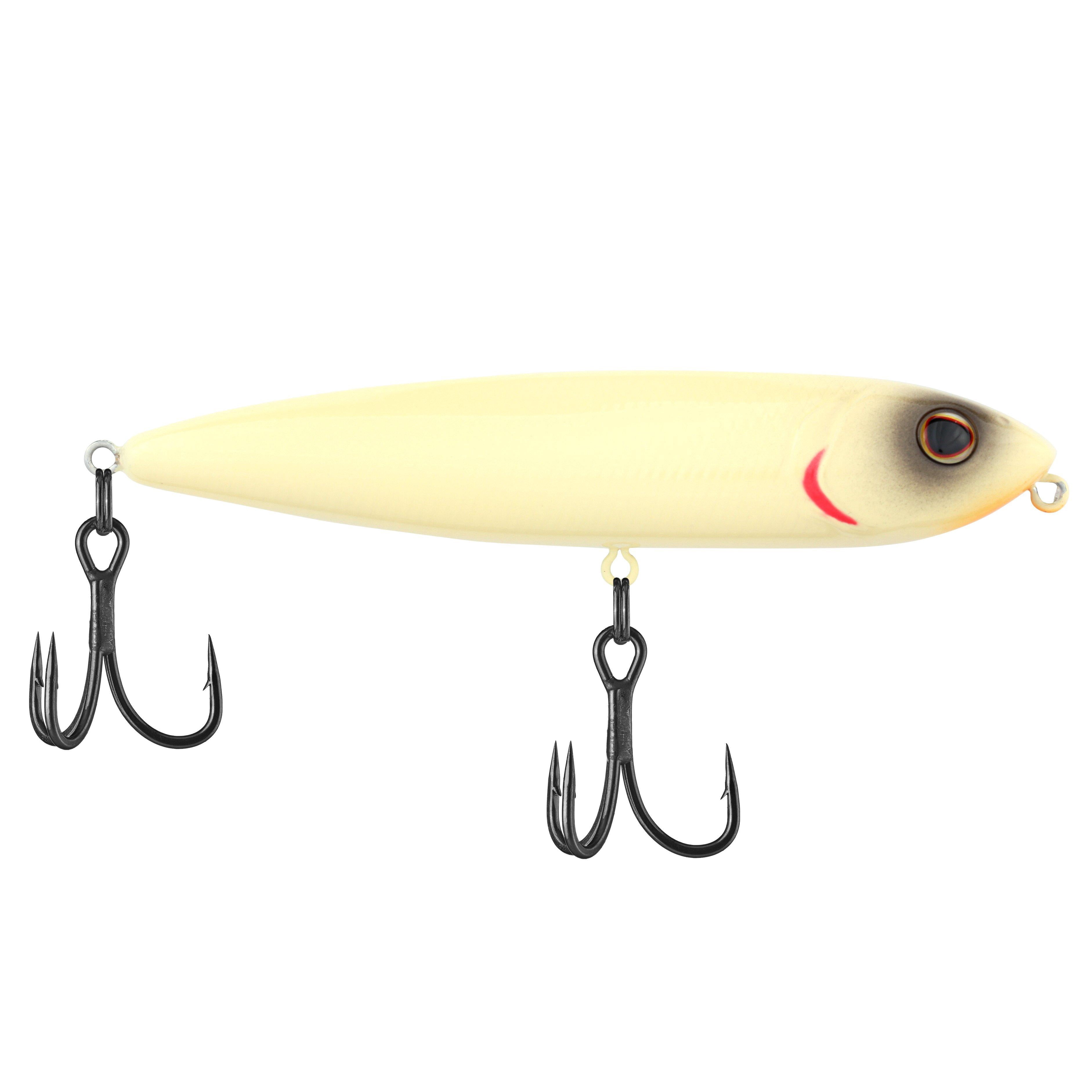 Berkley J-Walker 100 Topwater Fishing Lure, Bone, 1/2 oz
