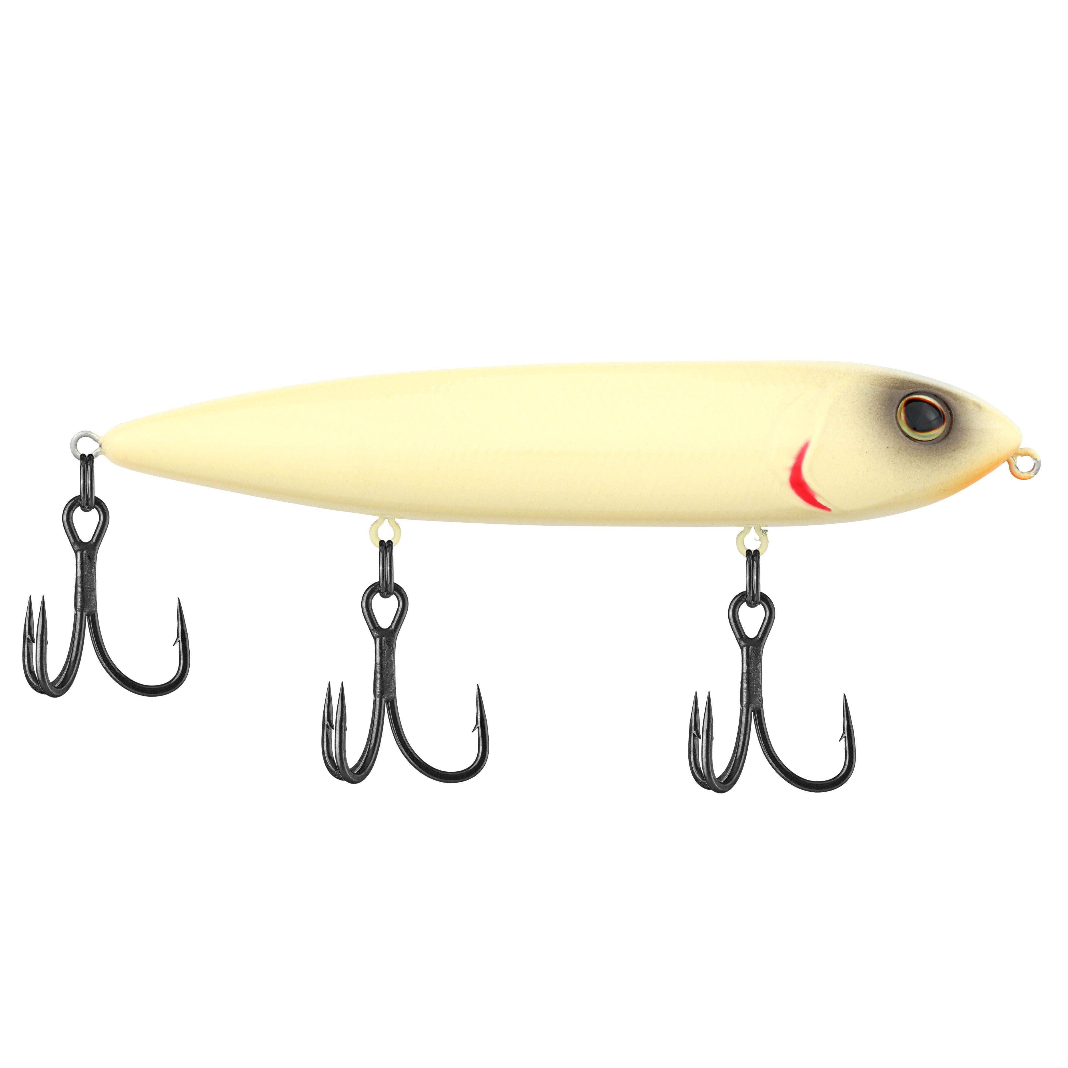 Berkley J-Walker 120 Topwater Fishing Lure, Bone, 5/7 oz