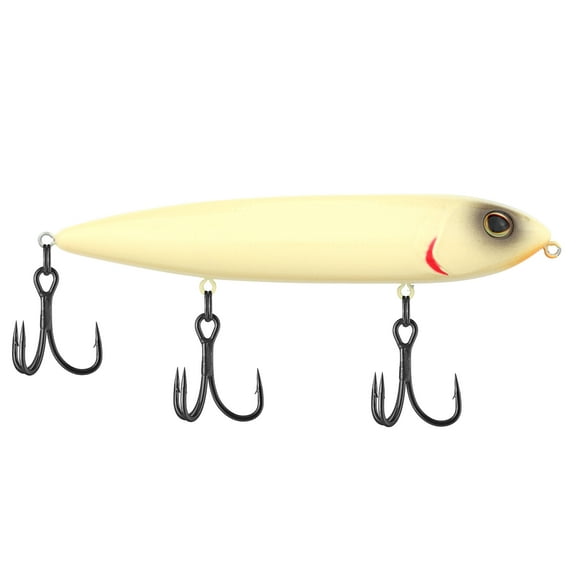 Berkley J-Walker 120 Topwater Fishing Lure, Bone, 5/7 oz