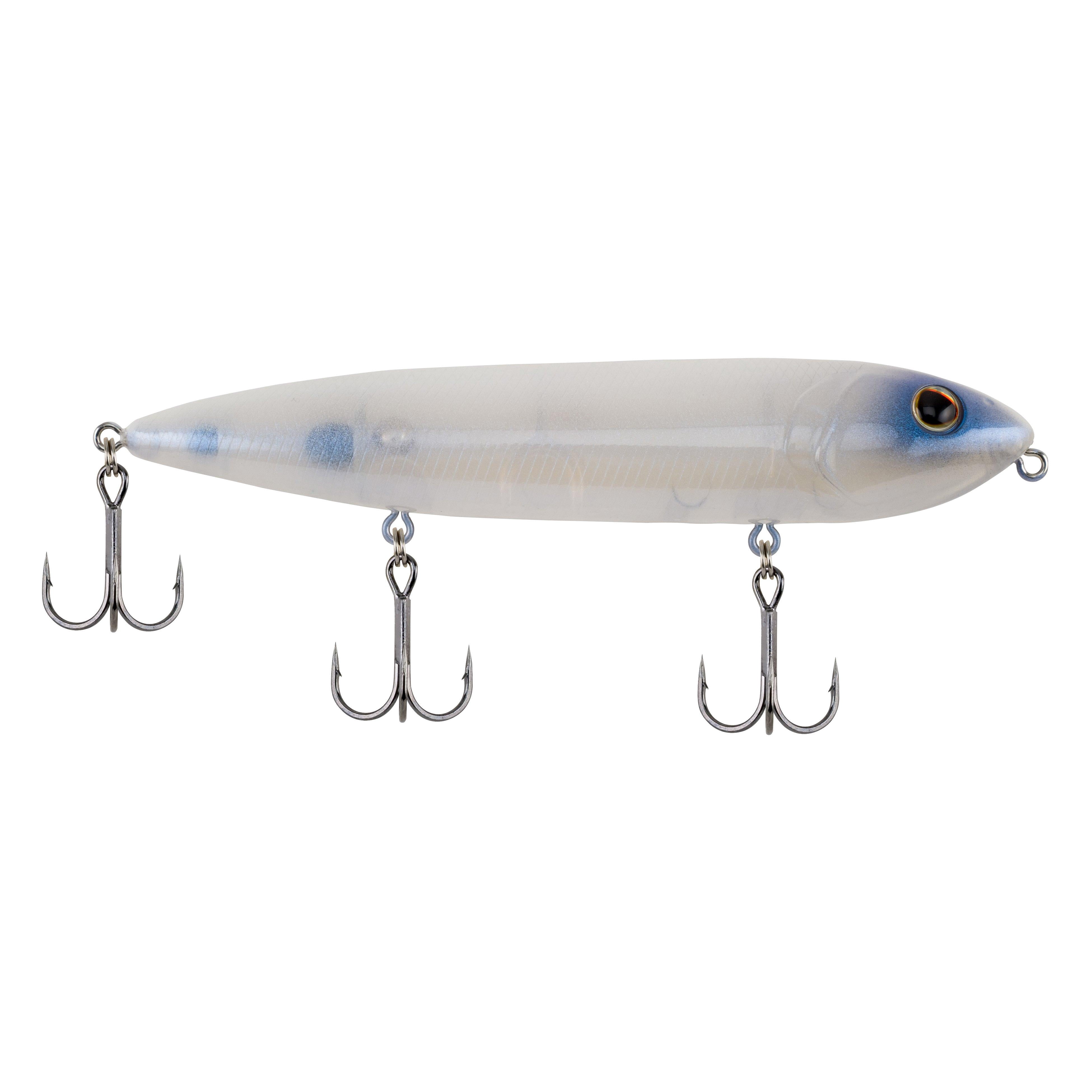 Berkley J-Walker 120 Topwater Fishing Lure, Ghost White, 2/3 oz