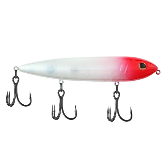 Berkley J-Walker 120 Topwater Fishing Lure, Red Head, 5/7 oz