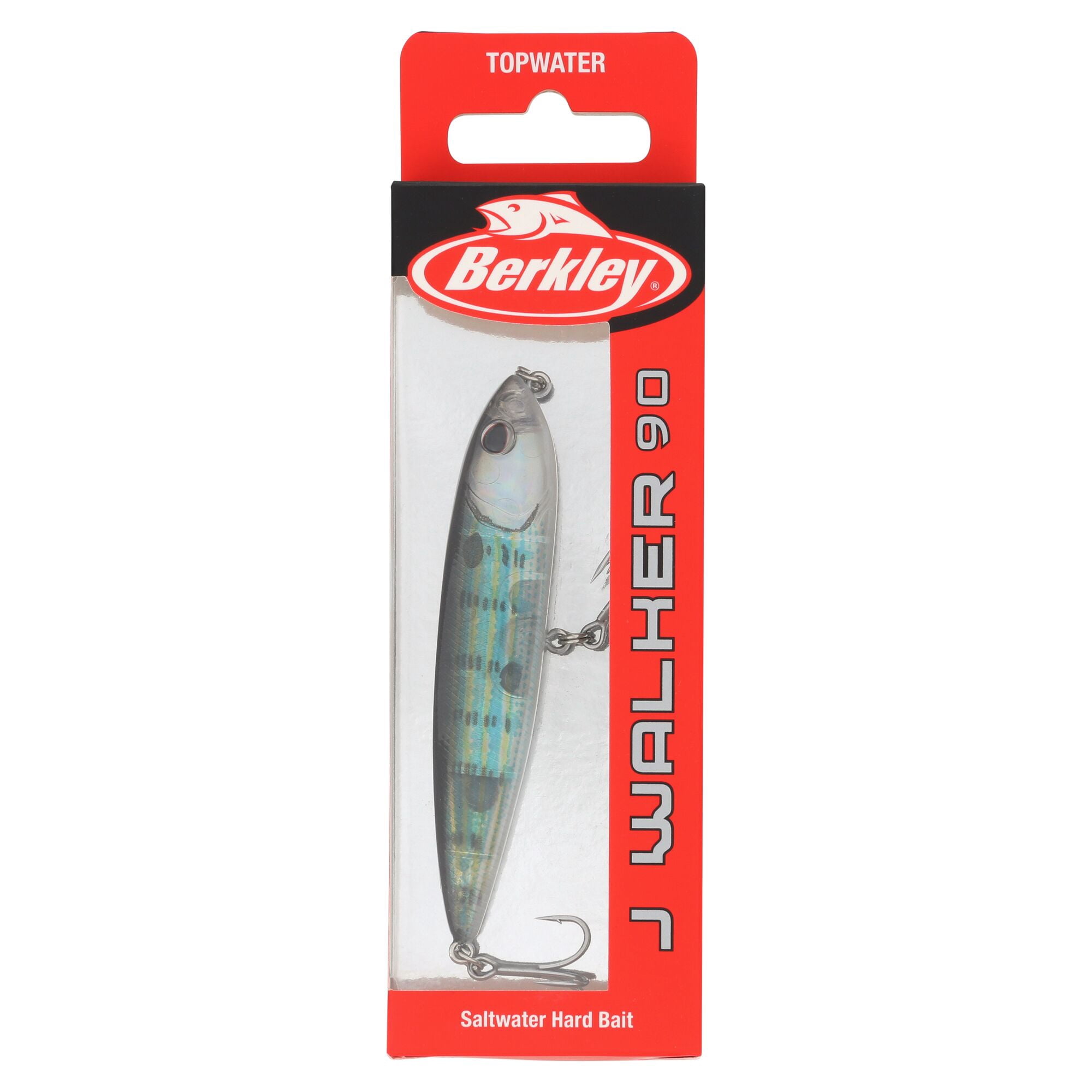 Berkley J-Walker 90 Saltwater, 3.5 in, Topwater Baits, Pinfish (1 Count)