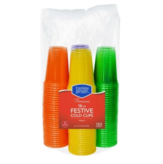 Berkley Jensen 16-Oz. Plastic Cold Cups, 120 ct. - Purple