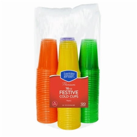 Berkley Jensen 16-Oz. Plastic Cold Cups, 120 ct. - Purple