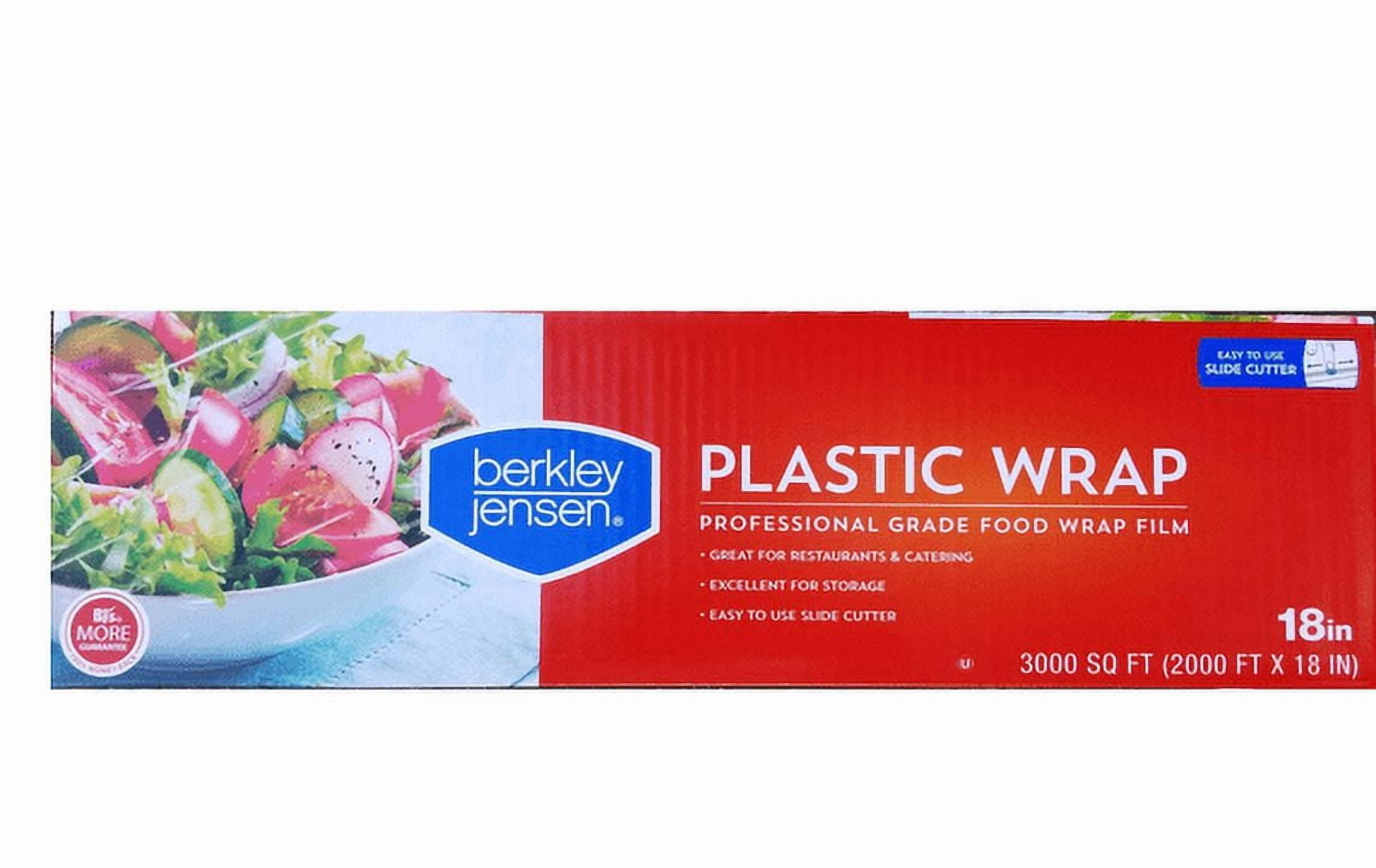Berkley Jensen Multipurpose Kitchen Stretch Food Cling Roll, 18