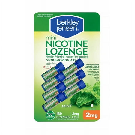 Berkley Jensen 2 mg Mini Mint Nicotine Lozenges - 189 Lozenges